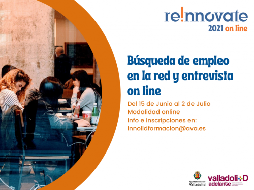 Cartel Curso Reinnóvate. Agencia de Innovación