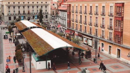 Marquesinas Plaza España Valladolid. URBANGreenUP